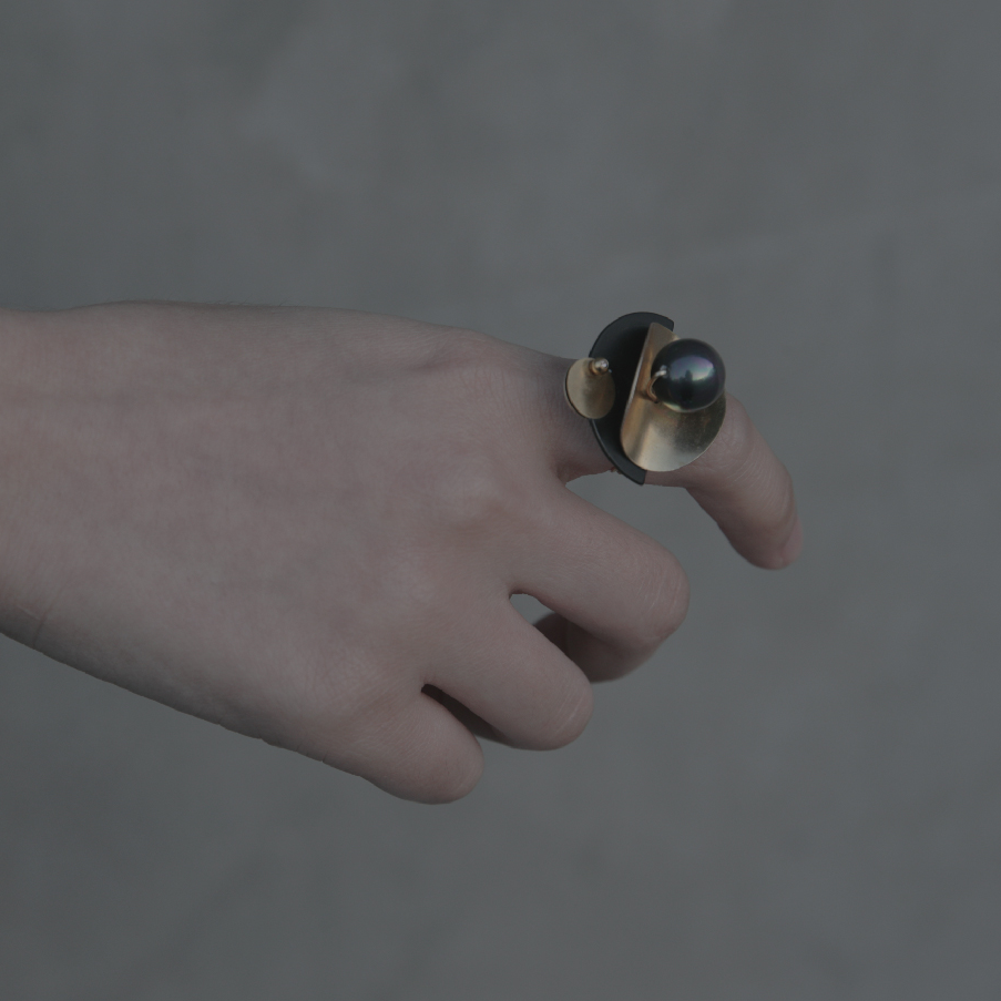 Axis Series - Retro Orbital Discs Statement Ring - AHED Project