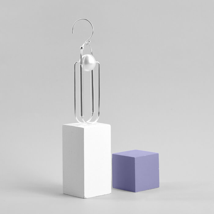 Paper Clip Inspo Drop Earrings (Quick to ship) - AHED Project